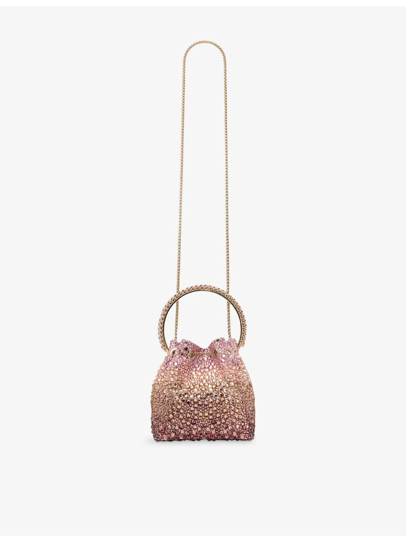 Jimmy Choo Bon Bon satin top-handle bag, UK version