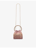 Jimmy Choo Bon Bon satin top-handle bag, UK version