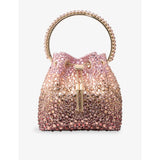 selfridges Jimmy Choo Bon Bon Satin Top-Handle Bag- Buy online at McGrocer