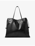 Jimmy Choo nappa leather drawstring tote bag, imported from the UK