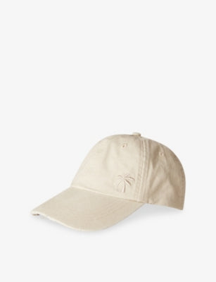 Benetton logo-embroidery adjustable cotton cap 6-14 years, UK version