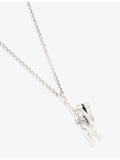 Serge DeNimes sterling silver astronaut pendant necklace (British brand)