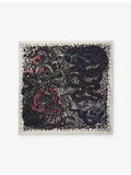 Zadig Voltaire snake-print scarf 85cm - British product