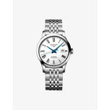 selfridges Longines Record Blue Steel Hands 30mm Stainless-Steel Automatic Watch- Buy online at McGrocer