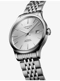 Longines stainless steel watch silver dial 40mm - British product
