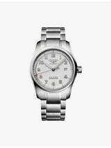 selfridges Longines Spirit Stainless-Steel Automatic Watch 40mm- Buy online at McGrocer
