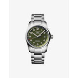 selfridges Longines Spirit Stainless-Steel Automatic Watch Green Dial 40mm- Buy online at McGrocer