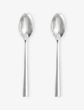 Wedgwood Lunar stainless steel teaspoons set of two, UK version