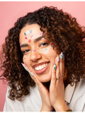 Omy assorted flower face stickers 85-pack, UK version