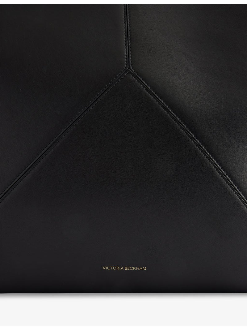 Victoria Beckham leather tote bag with grained calf finish - British product