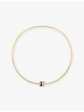 Boucheron Quatre Classique 18ct gold diamond necklace 0.32ct, imported from the UK
