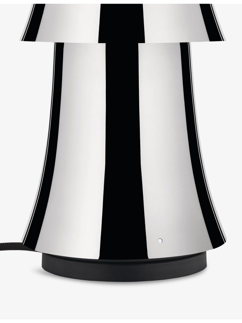 Alessi Halesia stainless-steel table lamp with dimmer - British product