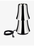Alessi Halesia stainless-steel table lamp with dimmer - British product