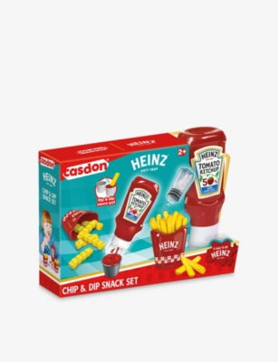 Casdon Heinz chip and dip playset with ketchup (British brand)