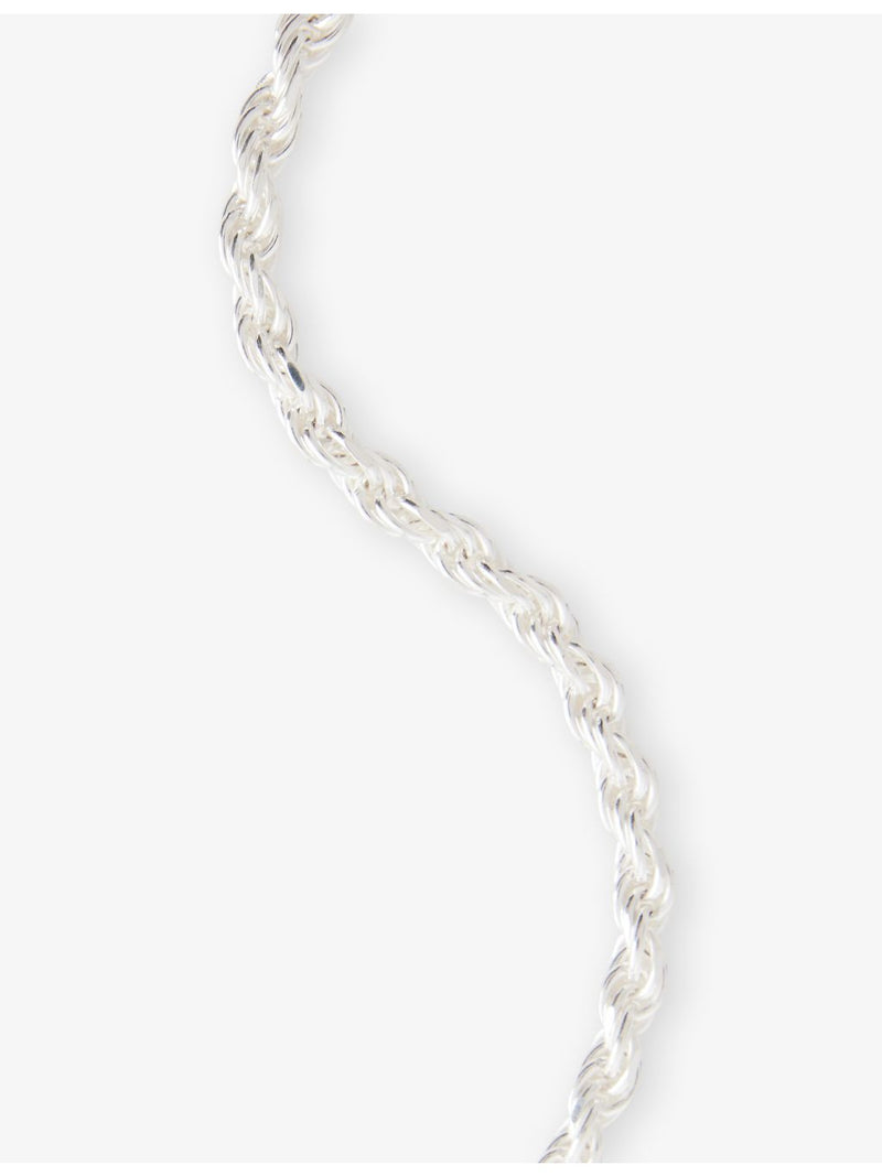 Common Lines sterling silver rope chain bracelet 17cm - British product