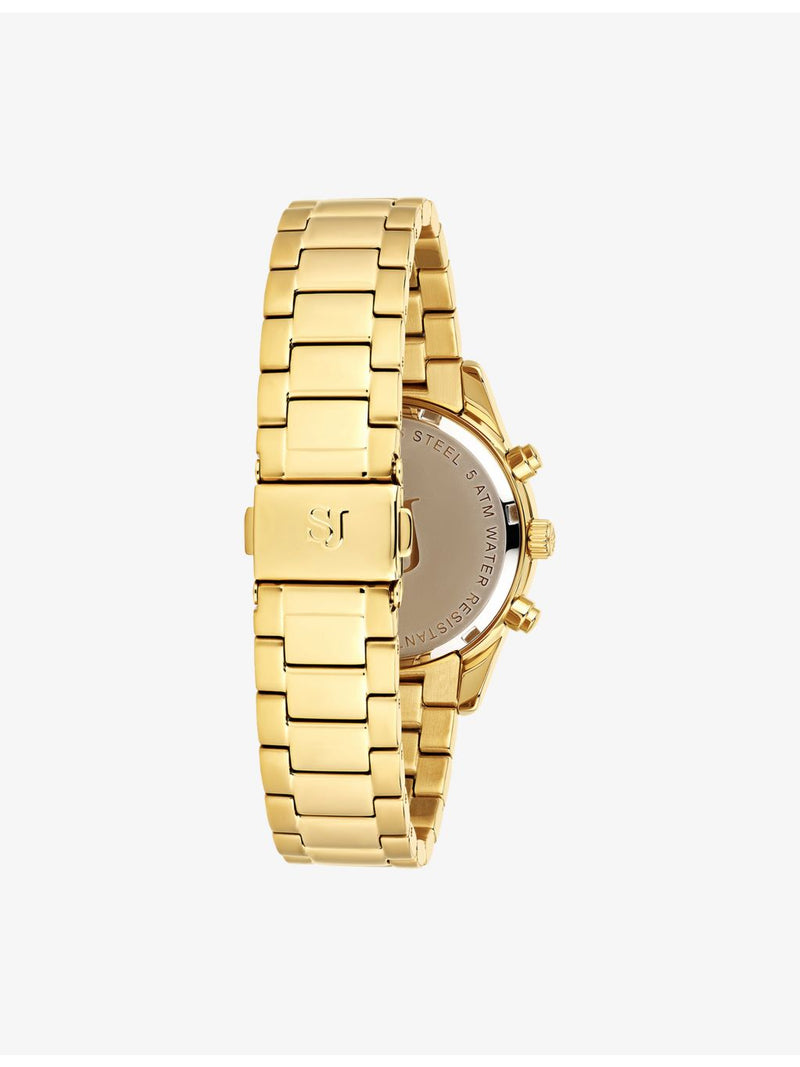 Sif Jakobs Domenica gold-plated watch 36mm, imported from the UK