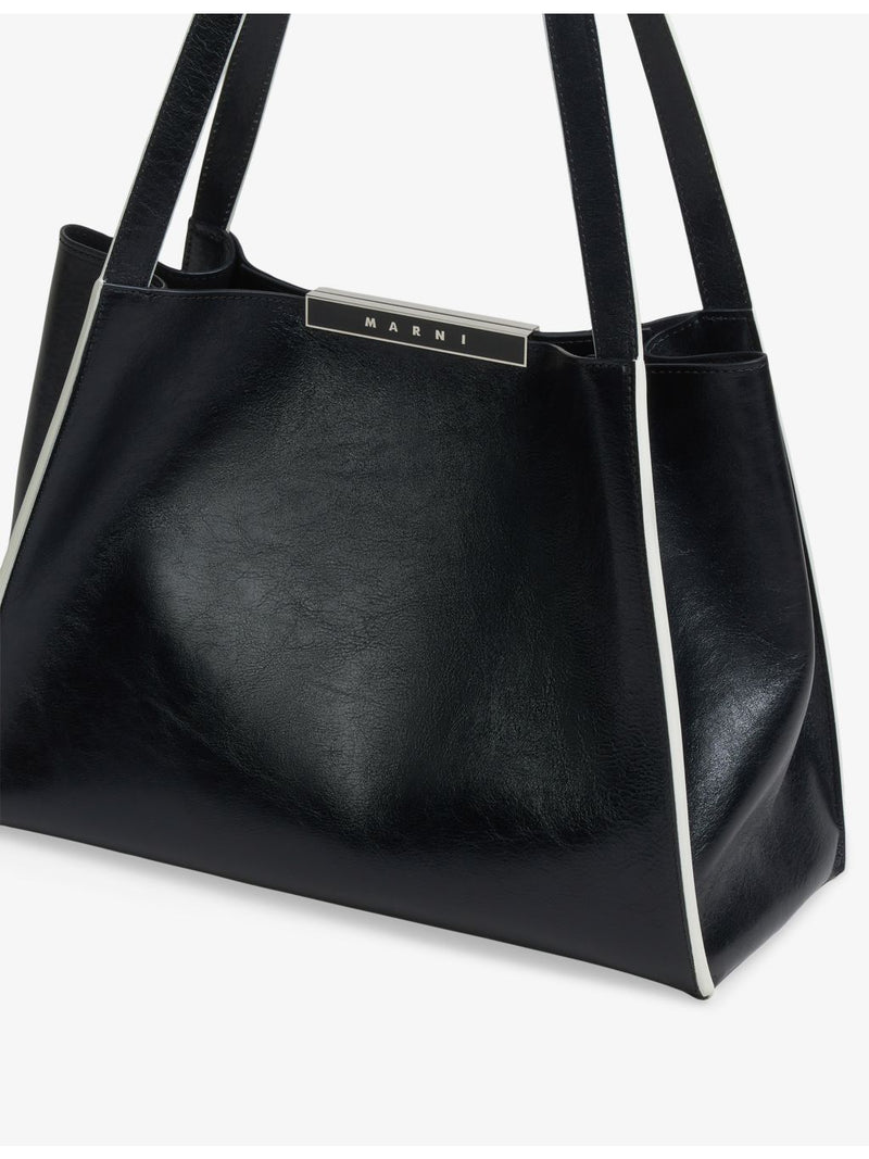 Marni Cresta leather tote bag 35cm - British product