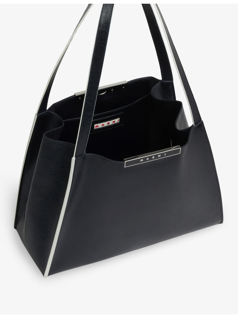 Marni Cresta leather tote bag 35cm - British product