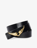 Zadig&Voltaire reversible leather belt 3cm - British product