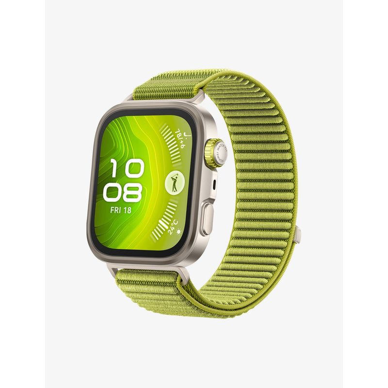 Huawei FIT 4 Pro smartwatch with sapphire glass screen, titanium bezel - (British brand)
