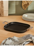 Alessi aluminium and stainless-steel grill pan 29cm - British product
