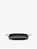 Alessi aluminium and stainless-steel grill pan 29cm - British product