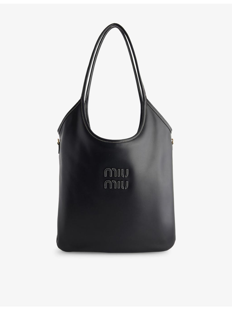 Miu Miu IVY leather shoulder bag 40cm width, imported from the UK