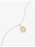 Common Lines Maria gold-tone sterling silver necklace 55cm, UK version