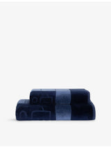 selfridges BOSS Double B Cotton Hand Towel 100cm x 50cm- Buy online at McGrocer