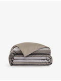 BOSS double duvet cover modernist stripe print (British brand)