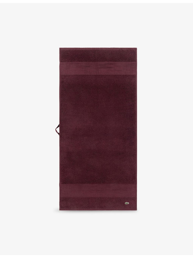 Lacoste cotton towels in guest, hand and bath sizes (British brand)