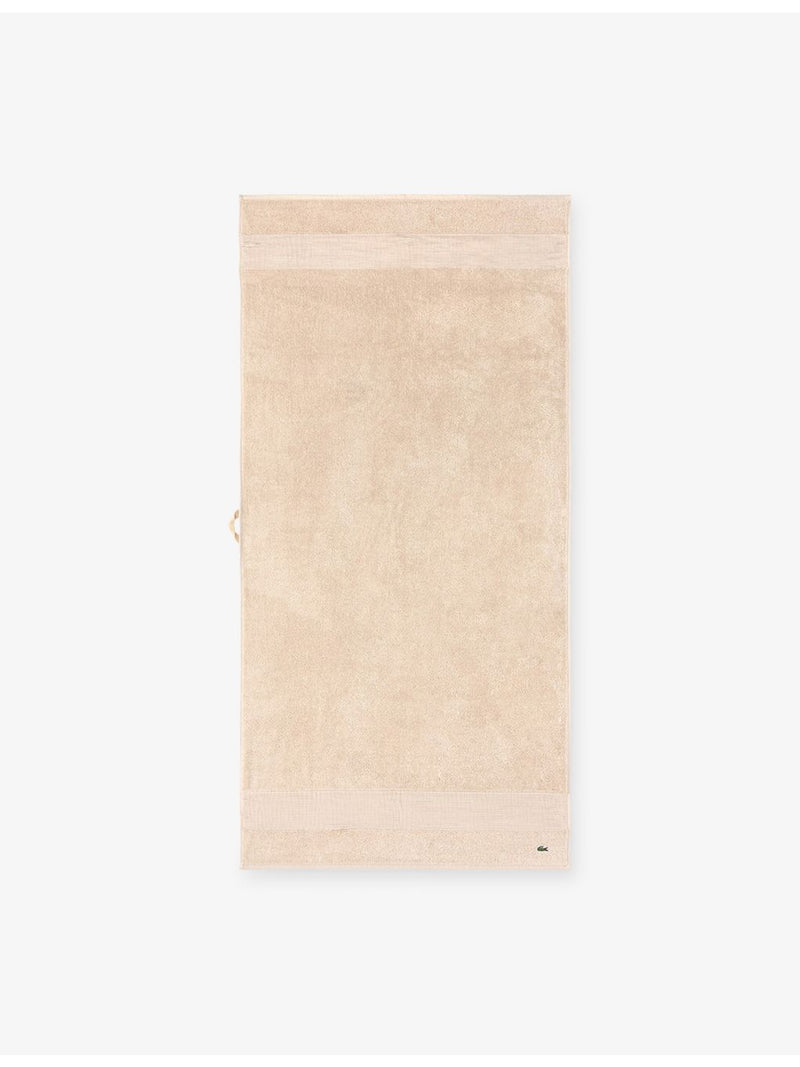 Lacoste cotton towel 600 thread count (British brand)