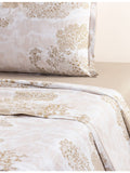 Yves Delorme Paysage cotton batiste flat sheet (British brand)