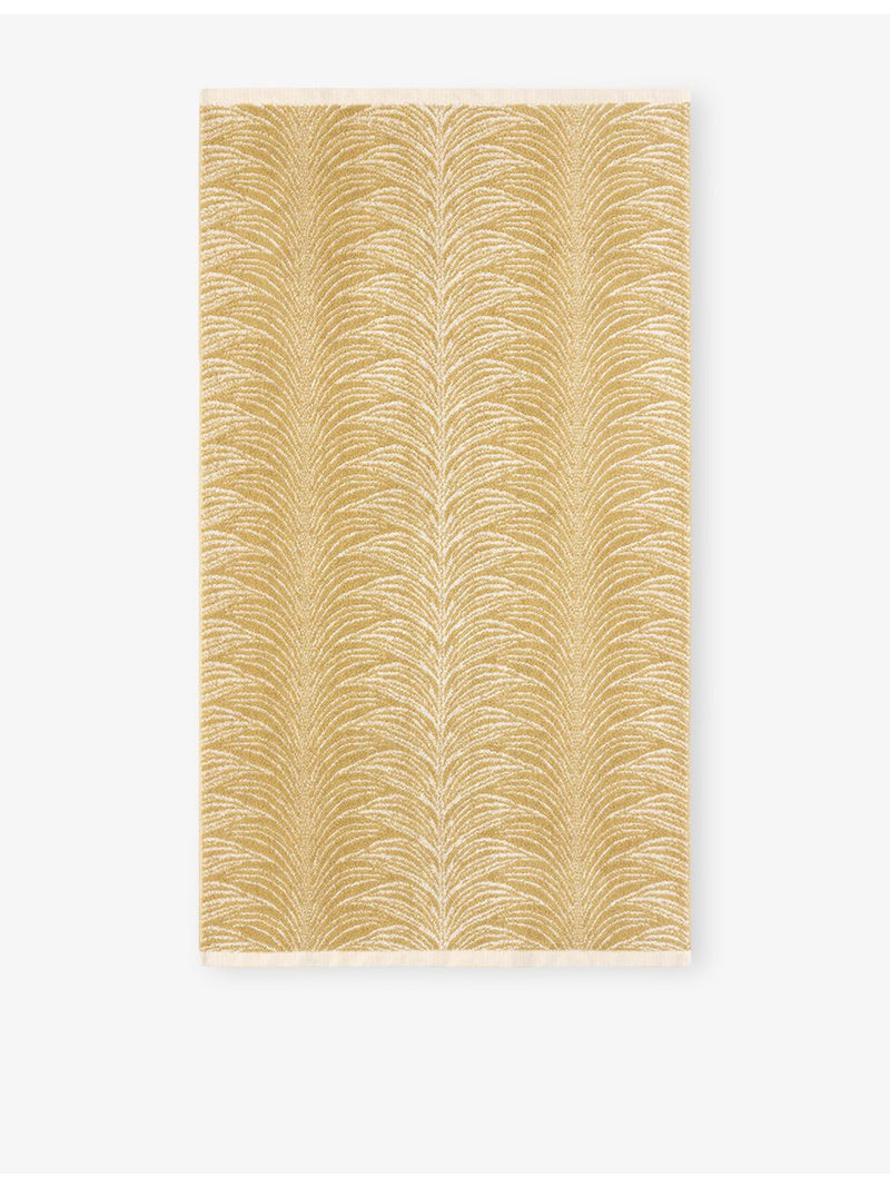 Yves Delorme Pollen abstract-pattern cotton towel - British product