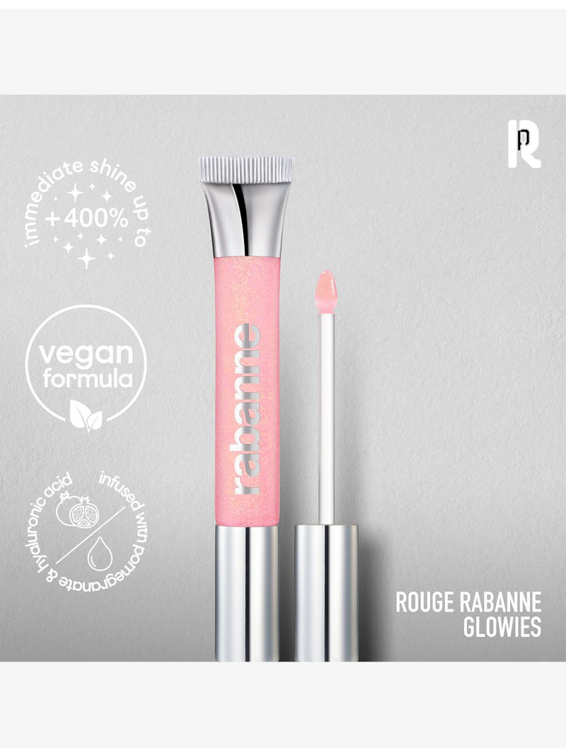 Rabanne Glowies lip gloss 8.5ml tube - British product