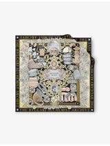 selfridges Bvlgari Heritage Graphic-Print Silk Scarf 90cm x 90cm- Buy online at McGrocer