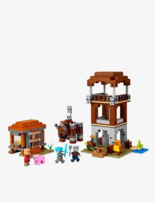 LEGO Minecraft 21278 Pillager Outpost and Ravager playset 665 pieces (British brand)