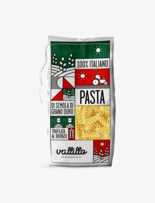 Vallillo pasta fusilloni 500g, imported from the UK