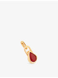 Astrid and Miyu July birthstone charm with chalcedony, UK version