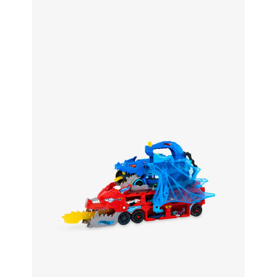 selfridges Hot Wheels City Ultimate Dual Dragon Transporter Playset- Buy online at McGrocer