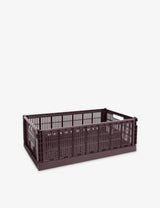 selfridges HAY Colour Crate Large Plastic Storage Crate- Buy online at McGrocer