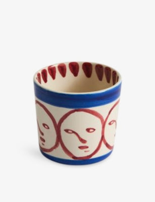 Hay La Pittura hand-painted ceramic cup - British product