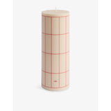selfridges Hay Column Wax Candle Unscented 15cm- Buy online at McGrocer