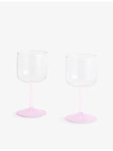 selfridges HAY Tint Wine Borosilicate Glass Set of Two- Buy online at McGrocer