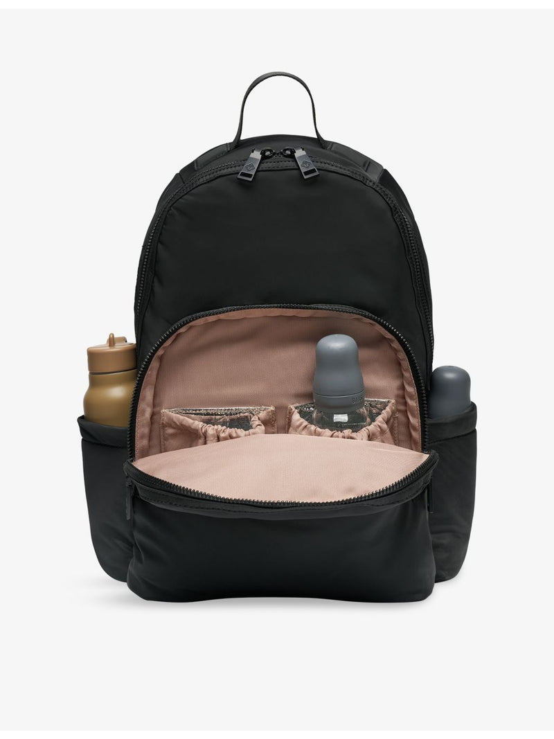 Tiba + Marl Elwood 2.0 woven changing backpack, imported from the UK