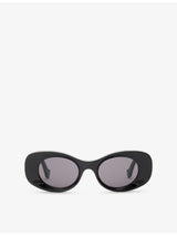 selfridges Loewe Oval Frame Acetate Sunglasses- Buy online at McGrocer