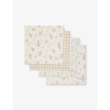 selfridges The Little Tailor Printed Four-Piece Cotton Muslin Cloth Set- Buy online at McGrocer