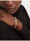 Bulgari Serpenti Viper bracelet 18ct yellow gold 15cm (British brand)