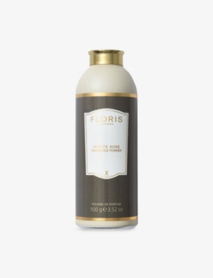 Floris London White Rose fragrance powder 100g, imported from the UK