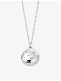 Astley Clarke sterling silver star locket necklace, UK version